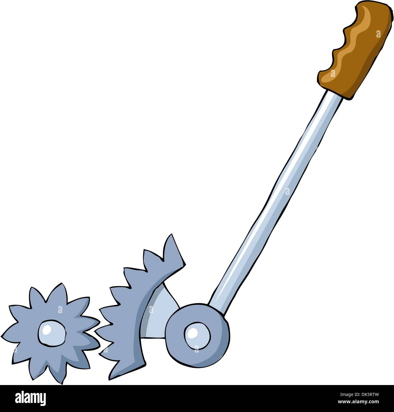 Lever on a white background, vector illustration Stock Vector Image