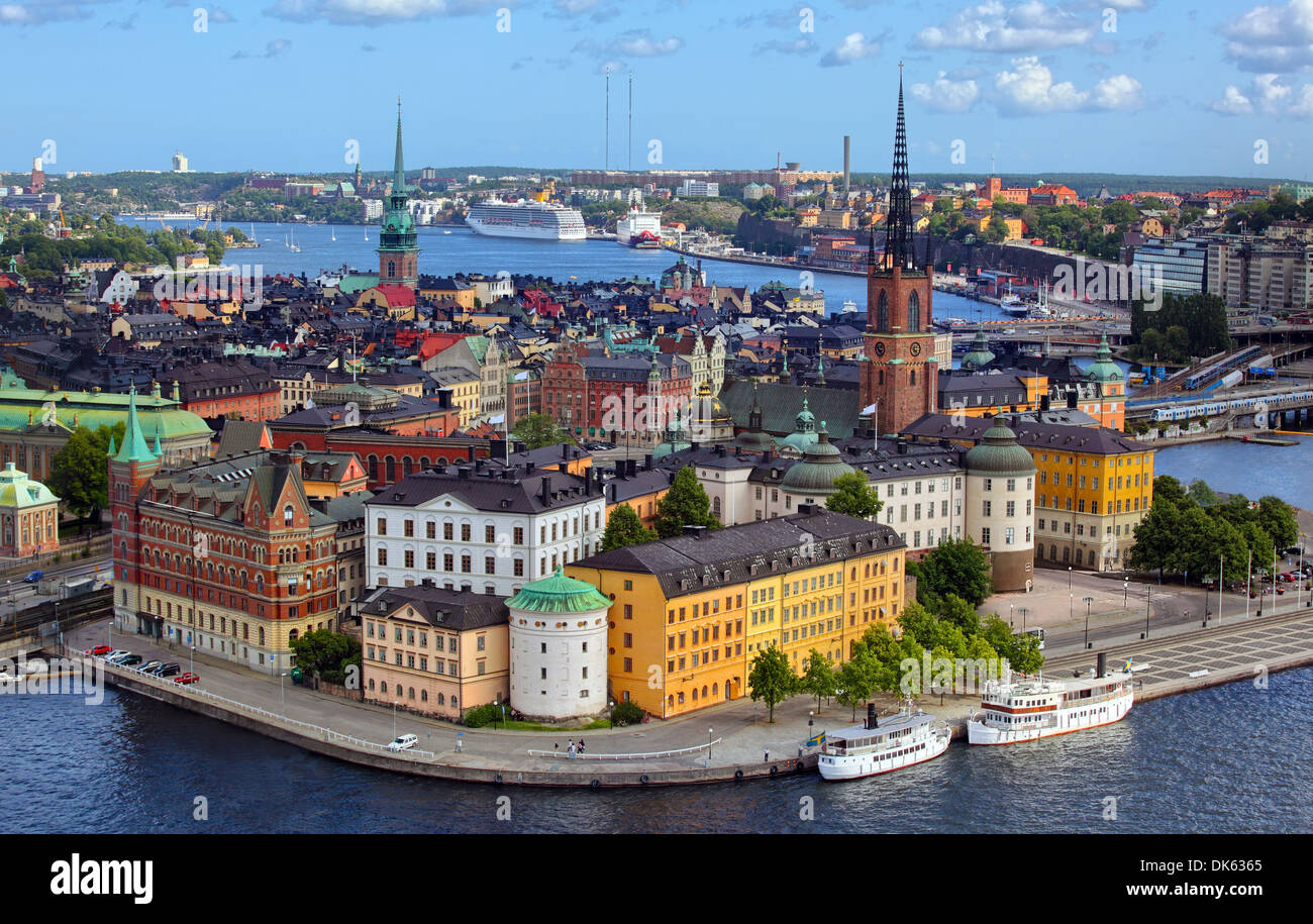 Stockholm City Stock Photo