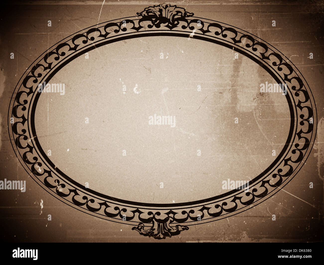 Vintage frame background design Stock Photo Alamy