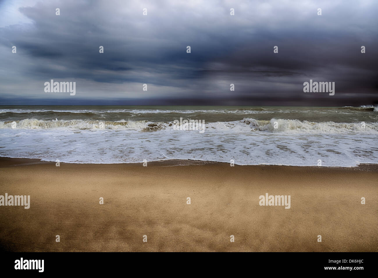 Storm on the sea after a rain. HDR image Stock Photo - Alamy