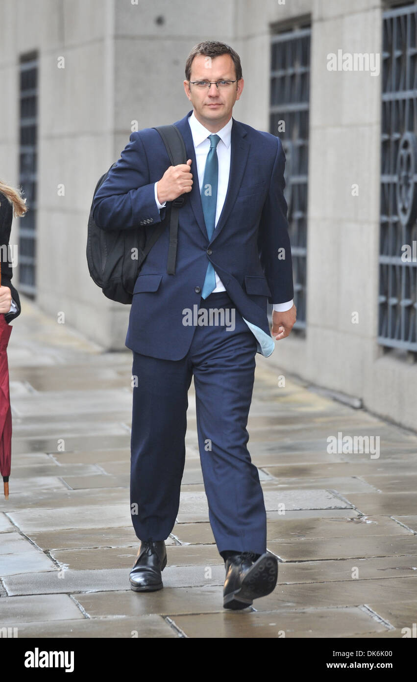 Andrew Coulson former editor News of World arrives for a plea and case