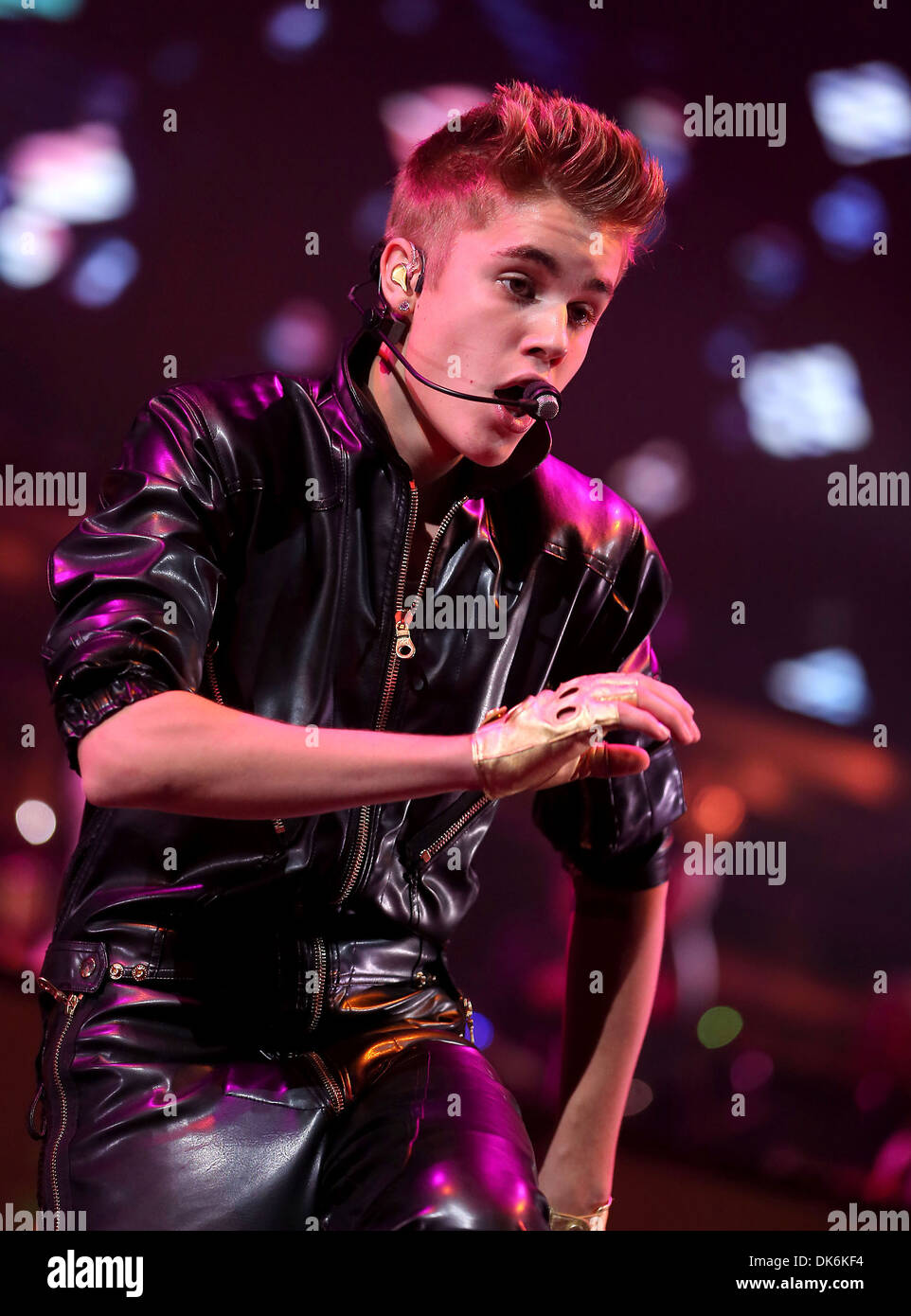 Justin Bieber performing live at Grand Garden Arena at MGM Grand Resort