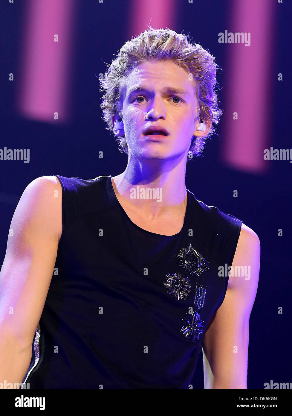 Cody Simpson performing live at Grand Garden Arena at MGM Grand Resort ...