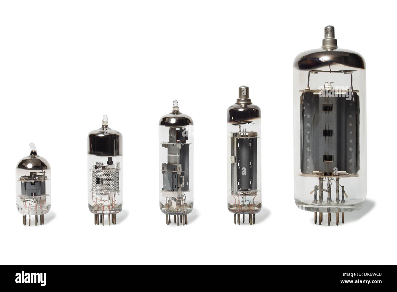 Vacuum tubes Stock Photo
