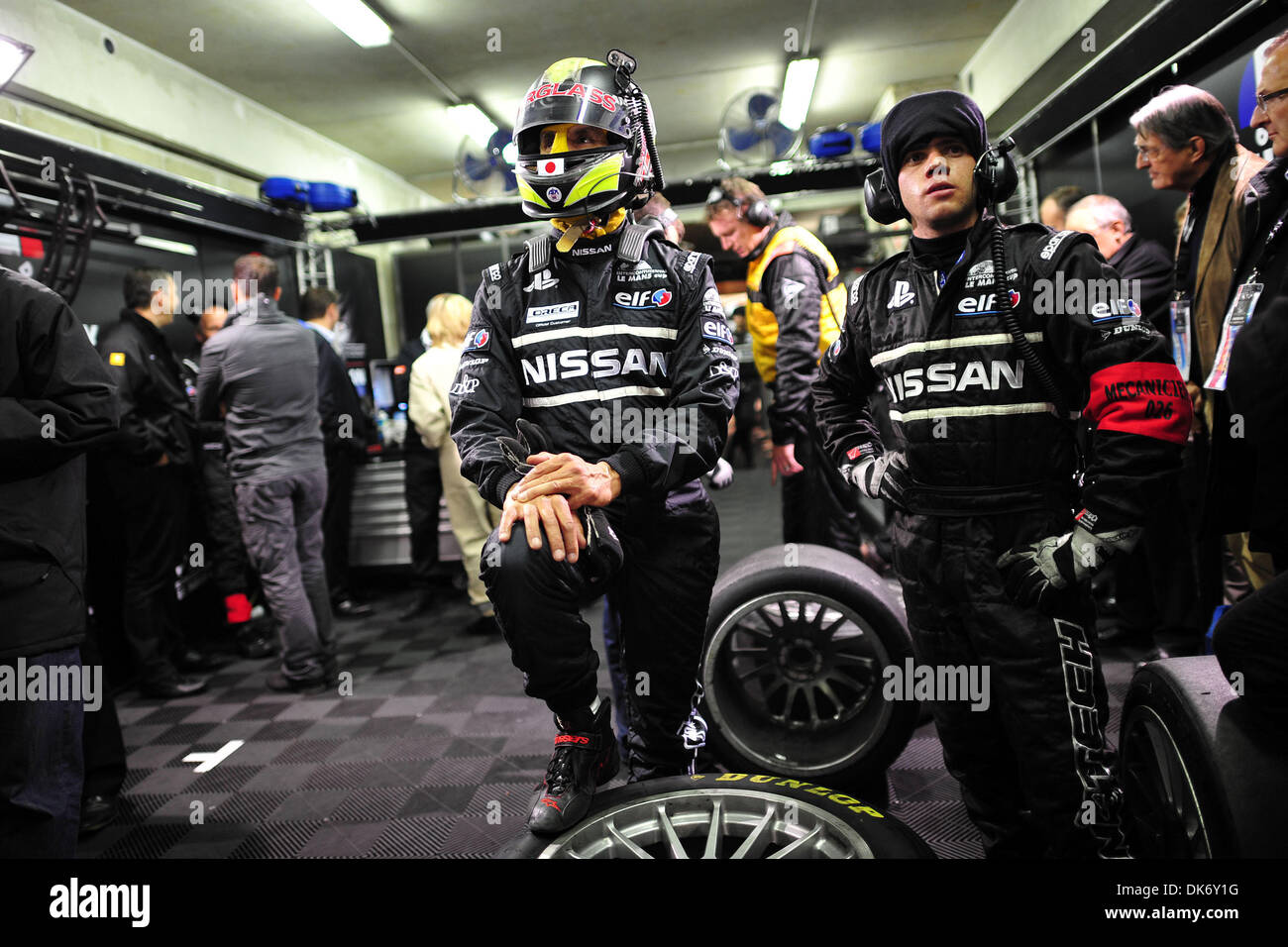 Jun 9, 2011 - Le Mans, France - Signatech-Nissan driver SOHEIL AYARI ...