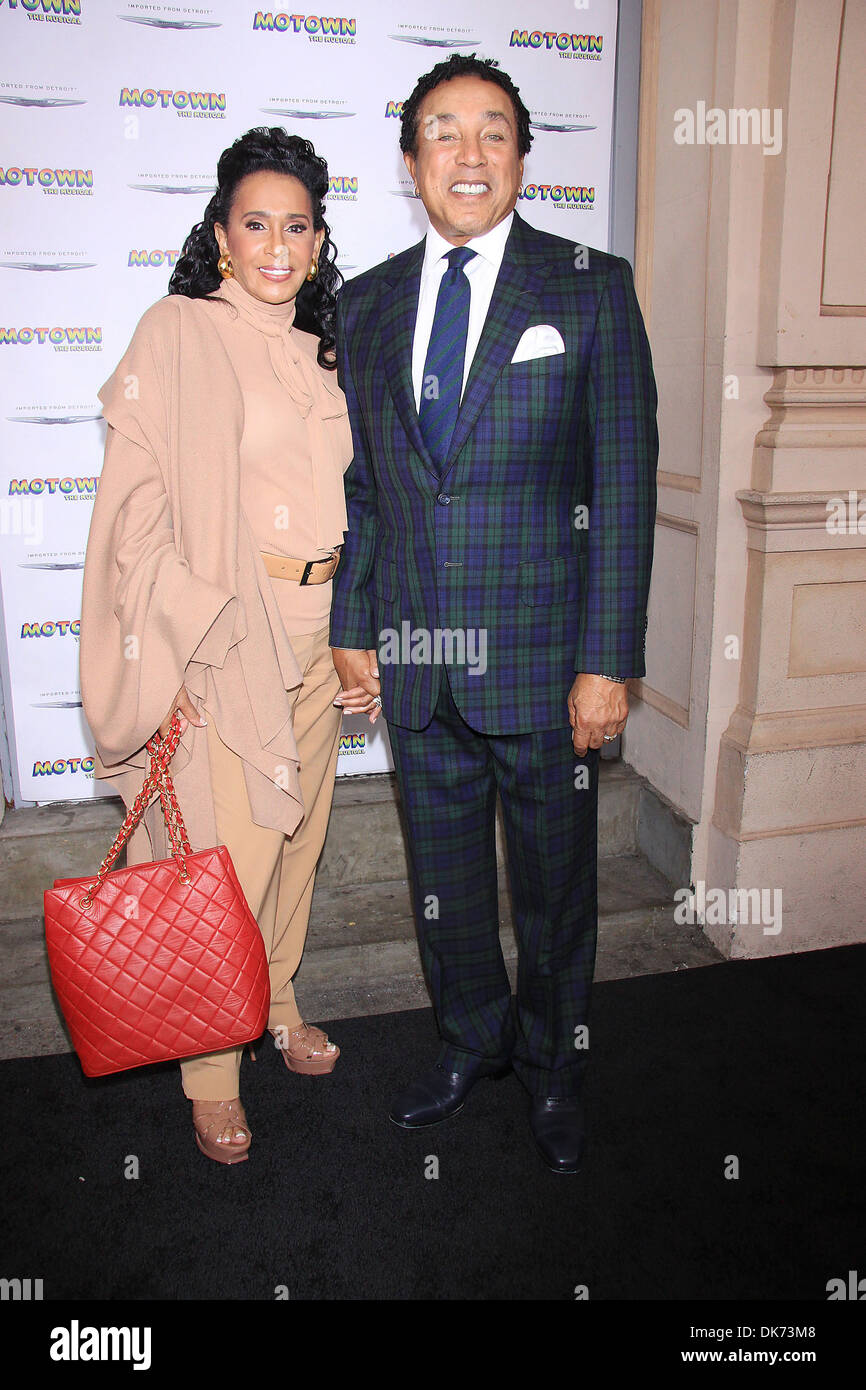 Frances Gladney Robinson and Smokey Robinson Launch of ‘Motown: Musical