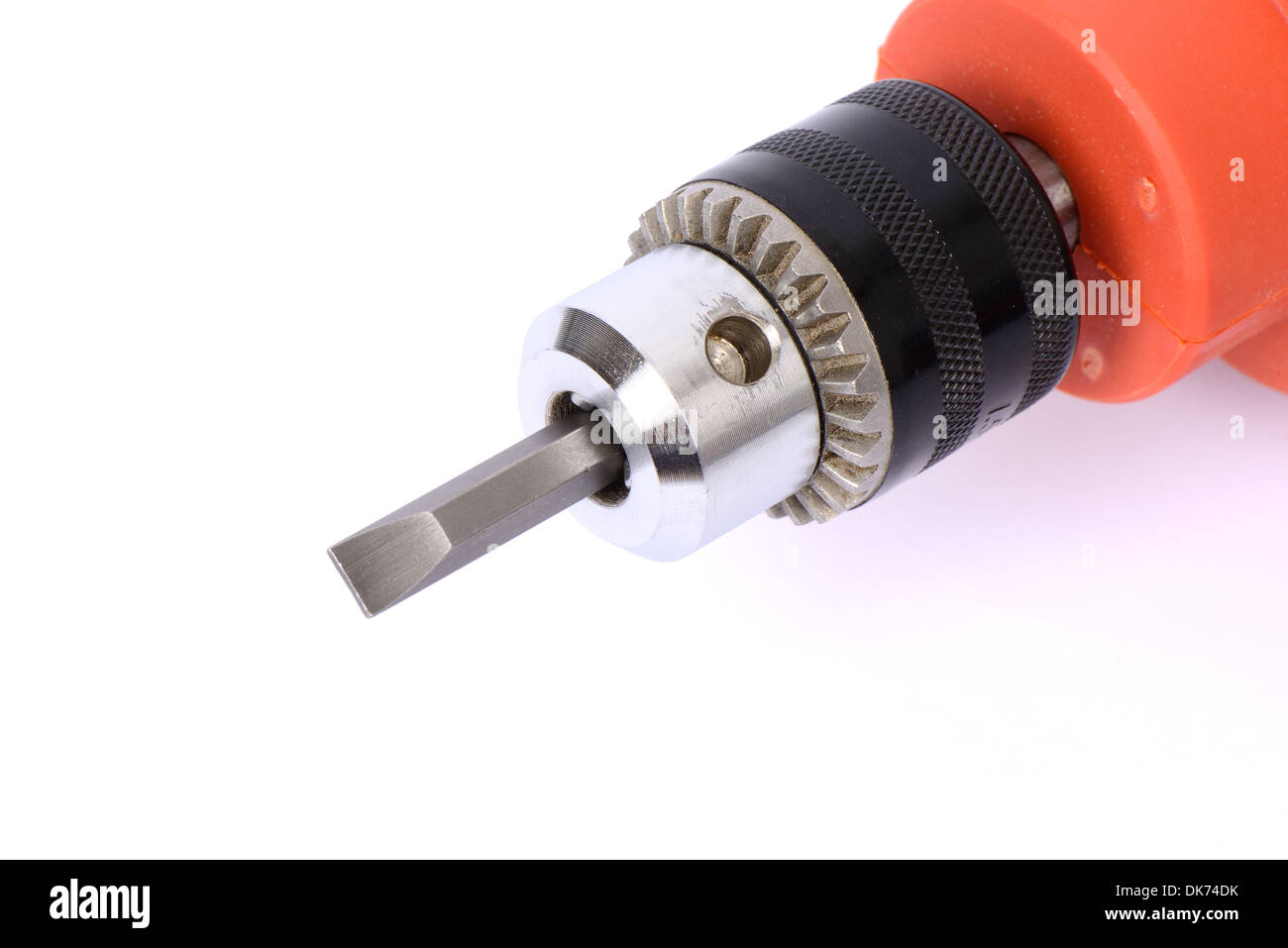 Power drill with screwdriver bit Stock Photo Alamy