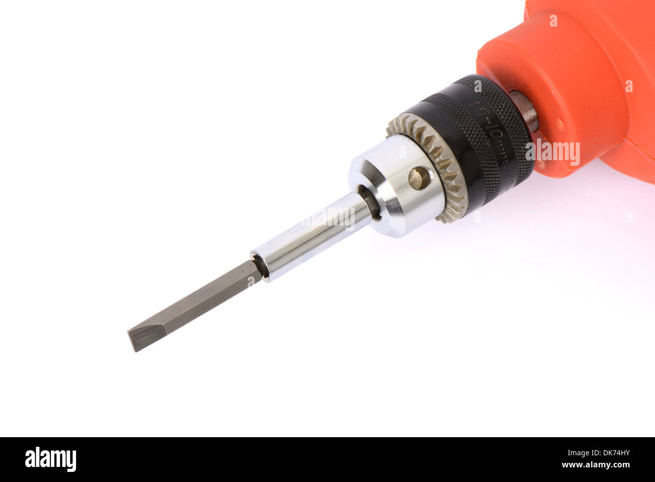 Power drill with screwdriver bit Stock Photo Alamy