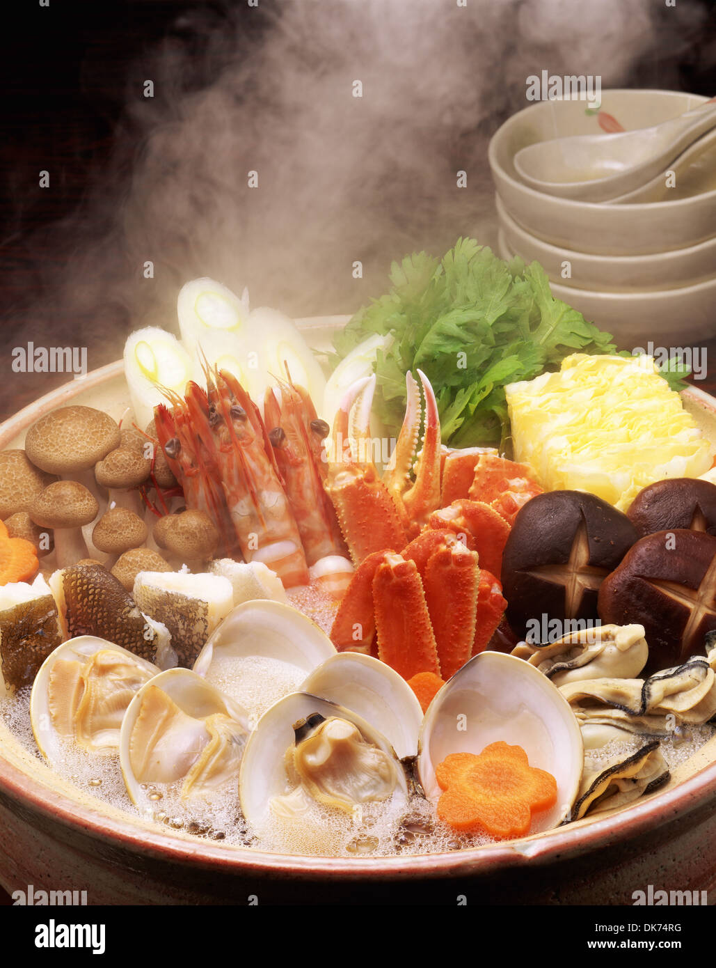 Japanese style chowder Stock Photo Alamy