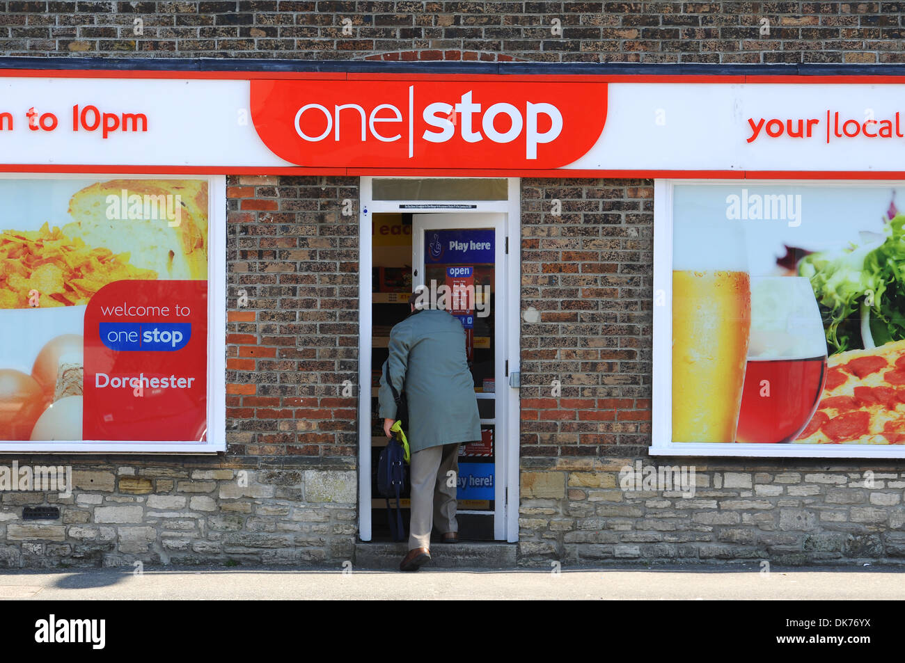 One Stop store shop OneStop One-Stop shop, Britain, UK Stock Photo