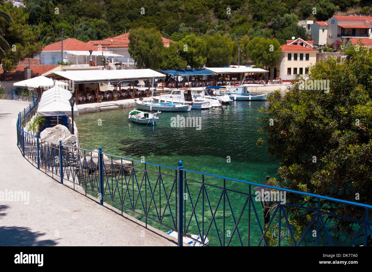 Ithaca Fish Kioni, a fishing village on the Greek island of Ithaca Stock Photo - Alamy