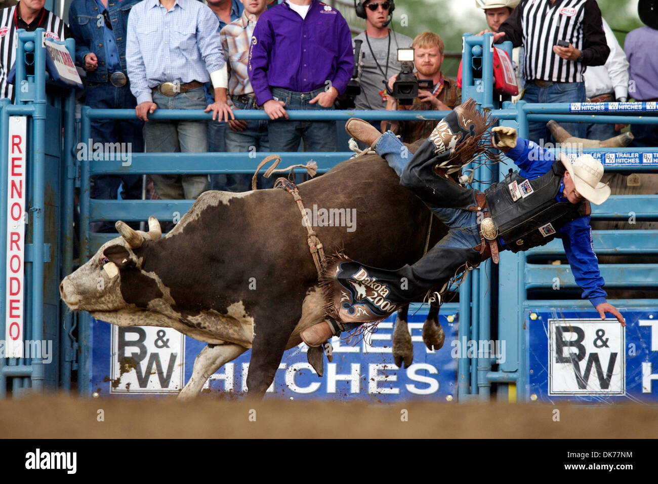 June 16, 2011 Reno, Nevada, U.S Ardie Maier of Timber Lake, SD gets