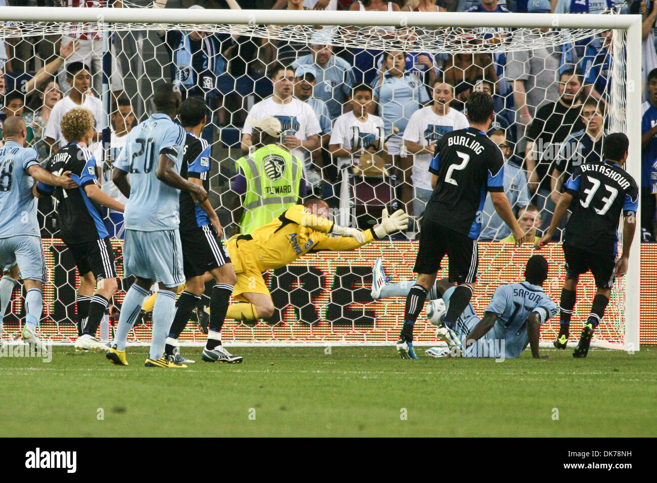 June 17, 2011 - Kansas City, Kansas, U.S - San Jose Earthquakes ...