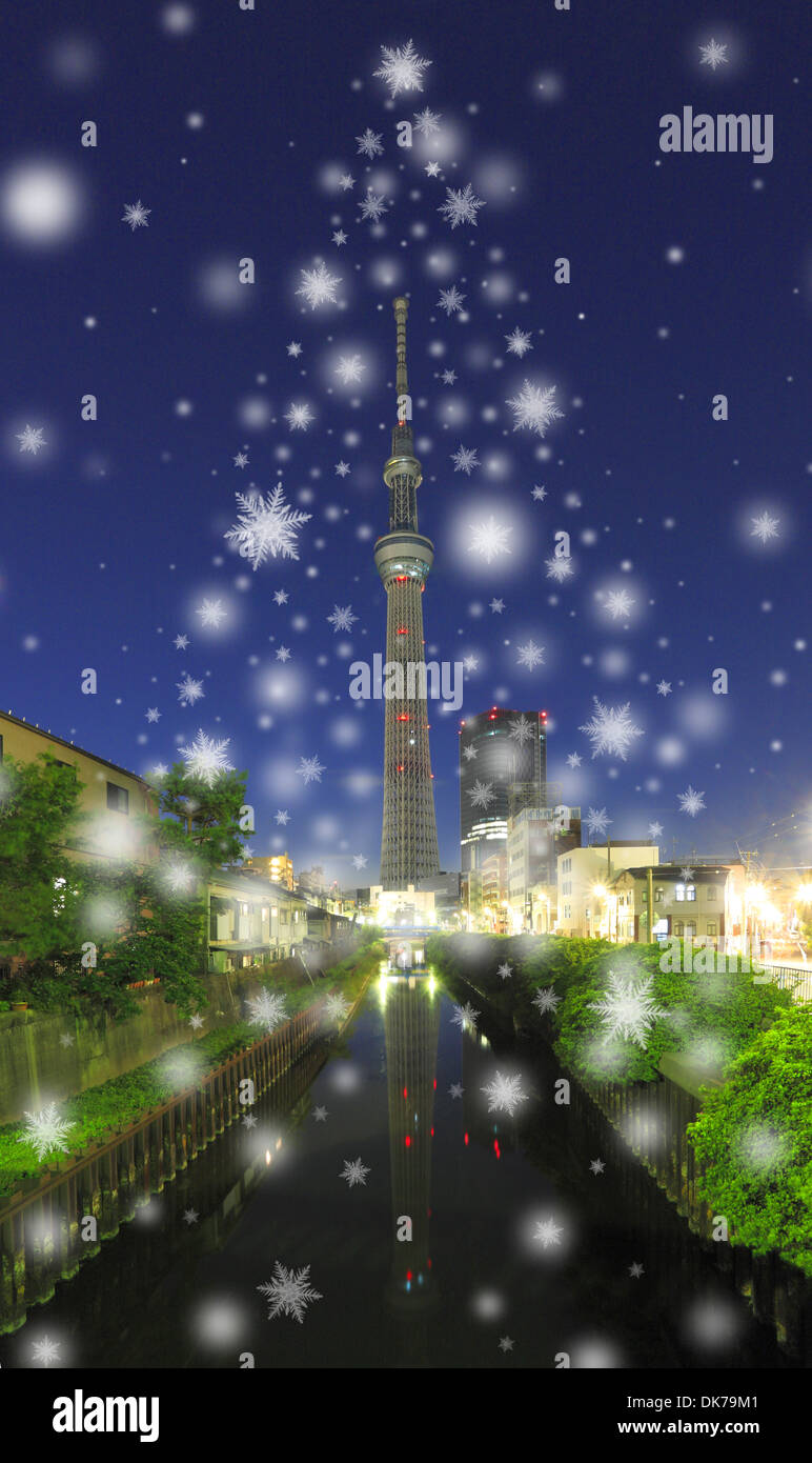 Tokyo Skytree tower Stock Photo