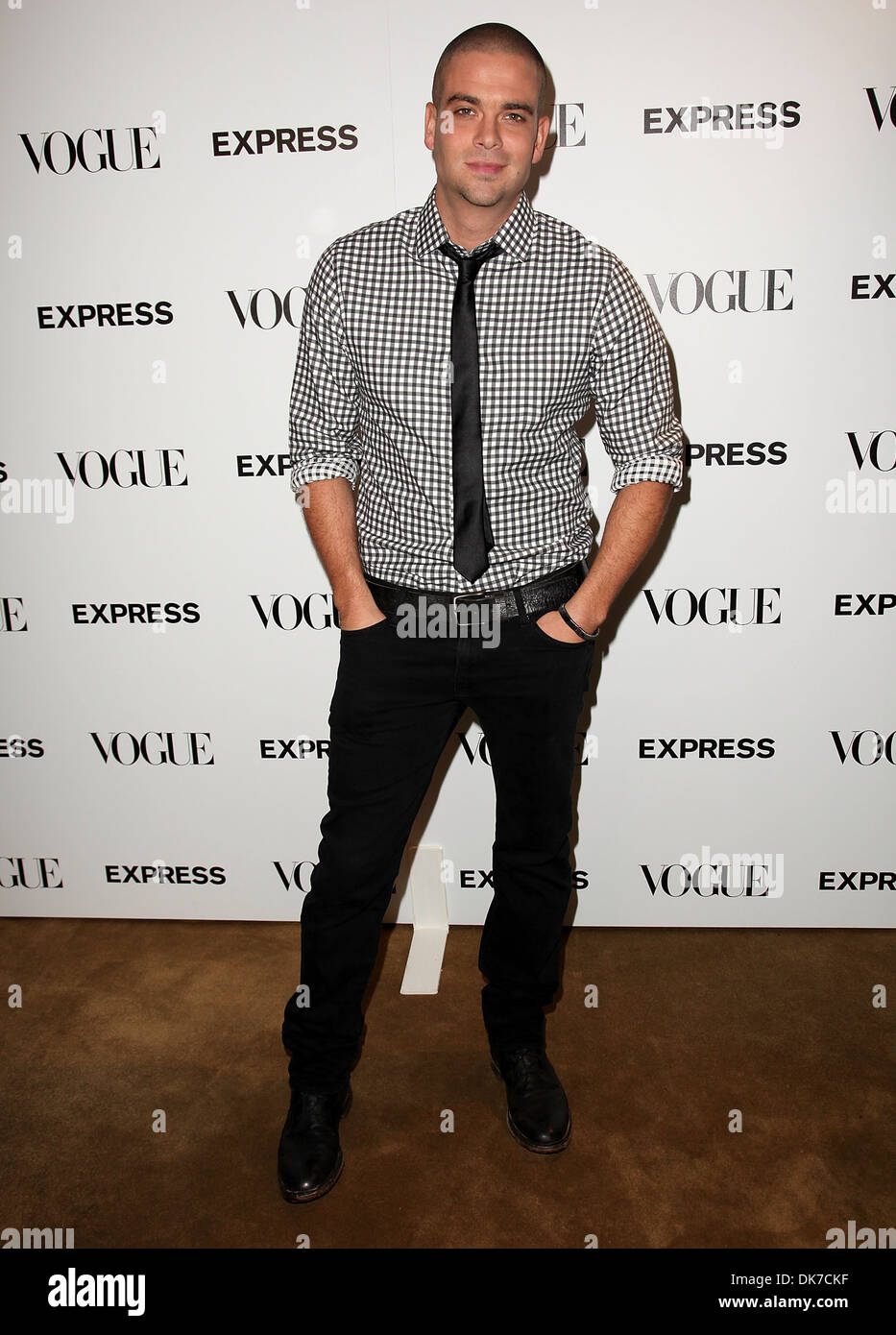 Mark Salling Express And Vogue Celebrate 'The Scenemakers' at Chateau Marmont Hollywood California - 27.09.12 Stock Photo