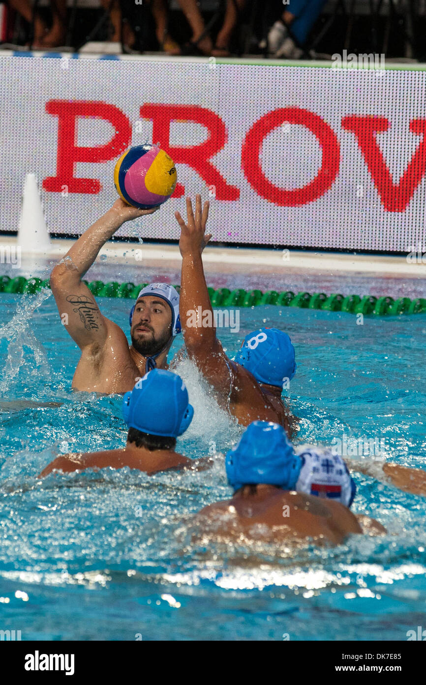 June 22, 2011 Florence, Italy n.9 Nikola Raden from Serbia plays