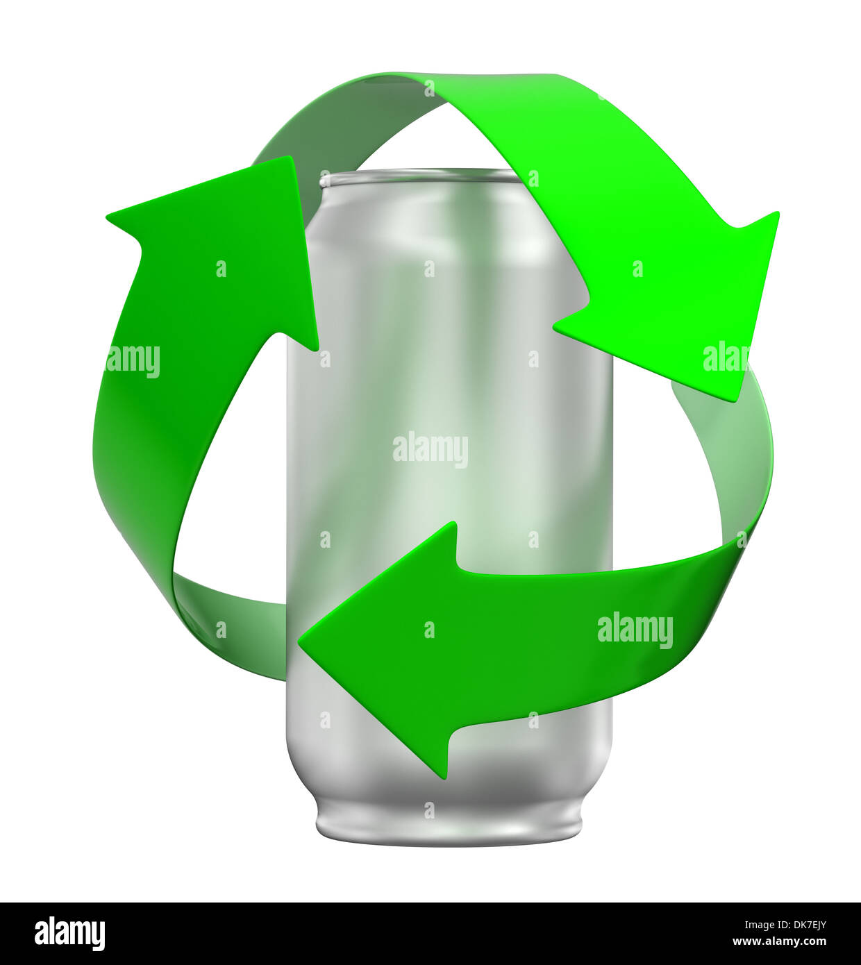 Recycle Symbol Can High Resolution Stock Photography and Images - Alamy