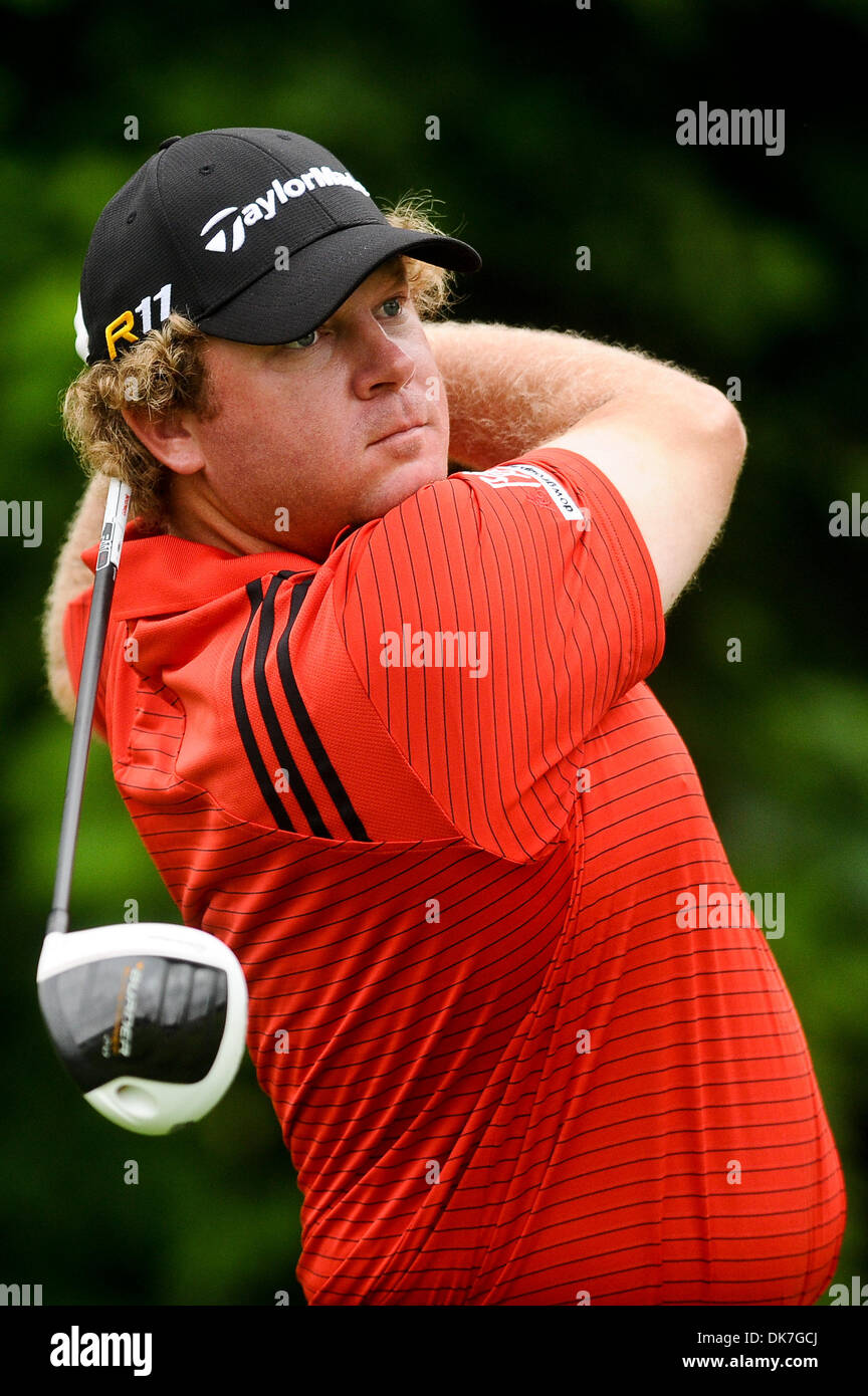 June 23, 2011 Cromwell, Connecticut, U.S William McGirt drives off