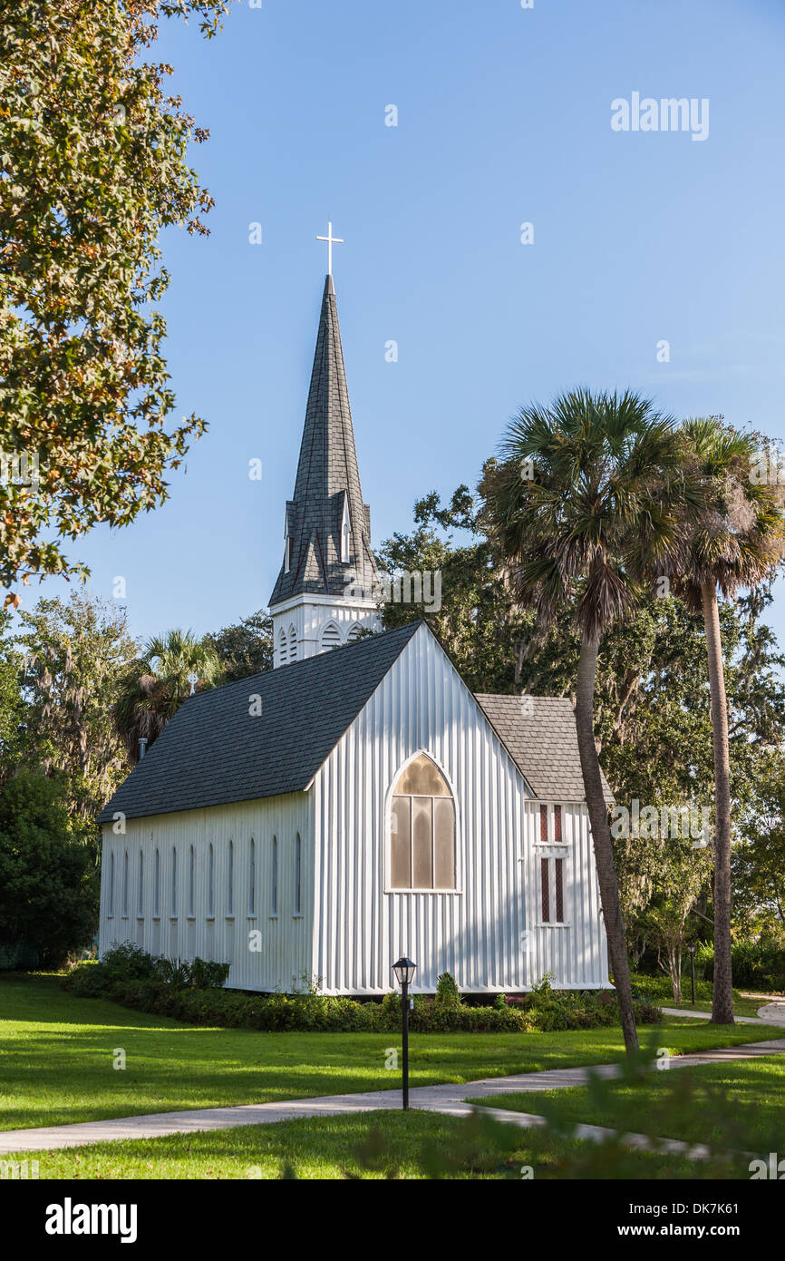 St. Mary's Episcopal Church was built in 1879 along the banks of the St