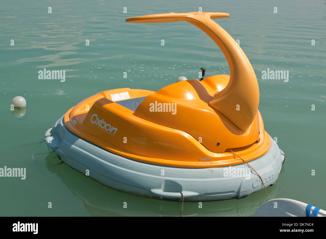 Oxoon Jet Boat Water Buggy Stock Photo