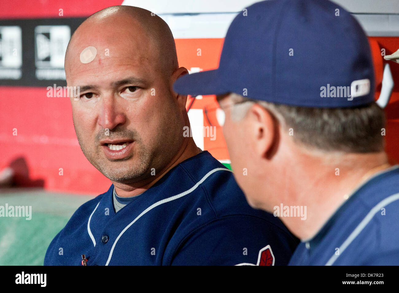 June 27, 2011 - Phoenix, Arizona, U.S - Cleveland Indians' manager ...