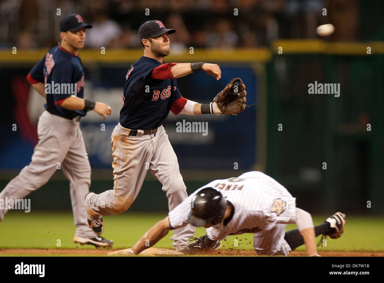 Dustin pedroia hi-res stock photography and images - Alamy