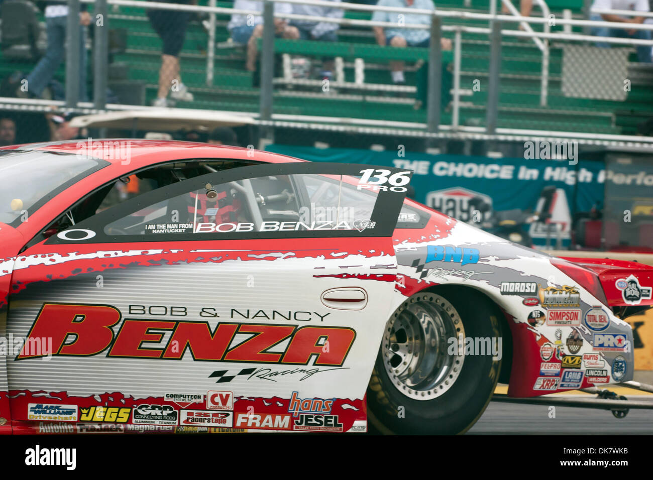 June 25, 2011 - Norwalk, Ohio, U.S - Bob Benza (#136, BNB RACING) competes  in Pro Stock during the Fifth Annual Summit Racing Equipment NHRA Nationals  at Summit Racing Equipment Motorsports Park