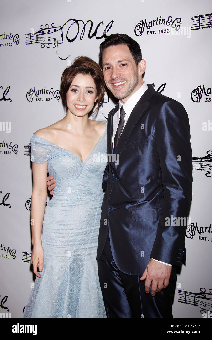 Cristin Milioti and Steve Kazee Broadway opening night after party for