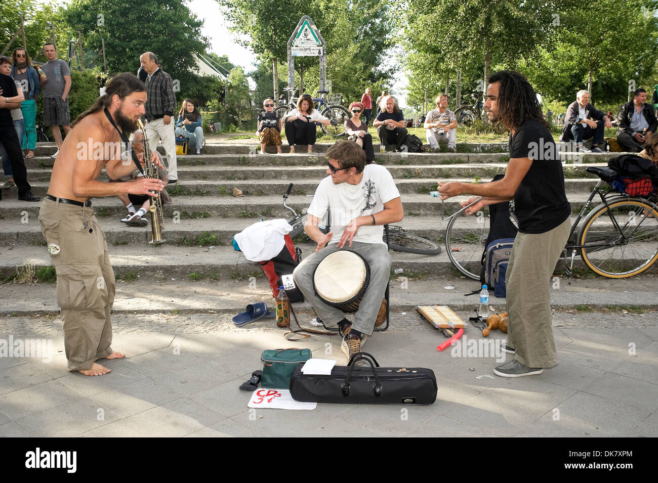street-jazz-band-in-berlin-germany-stock-photo-alamy