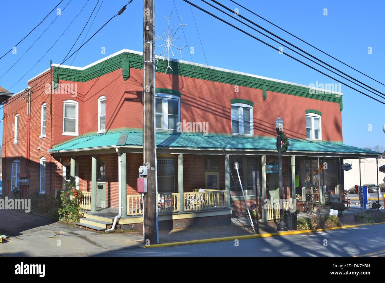 Bookstore Federal Milton Sussex Co Stock Photo