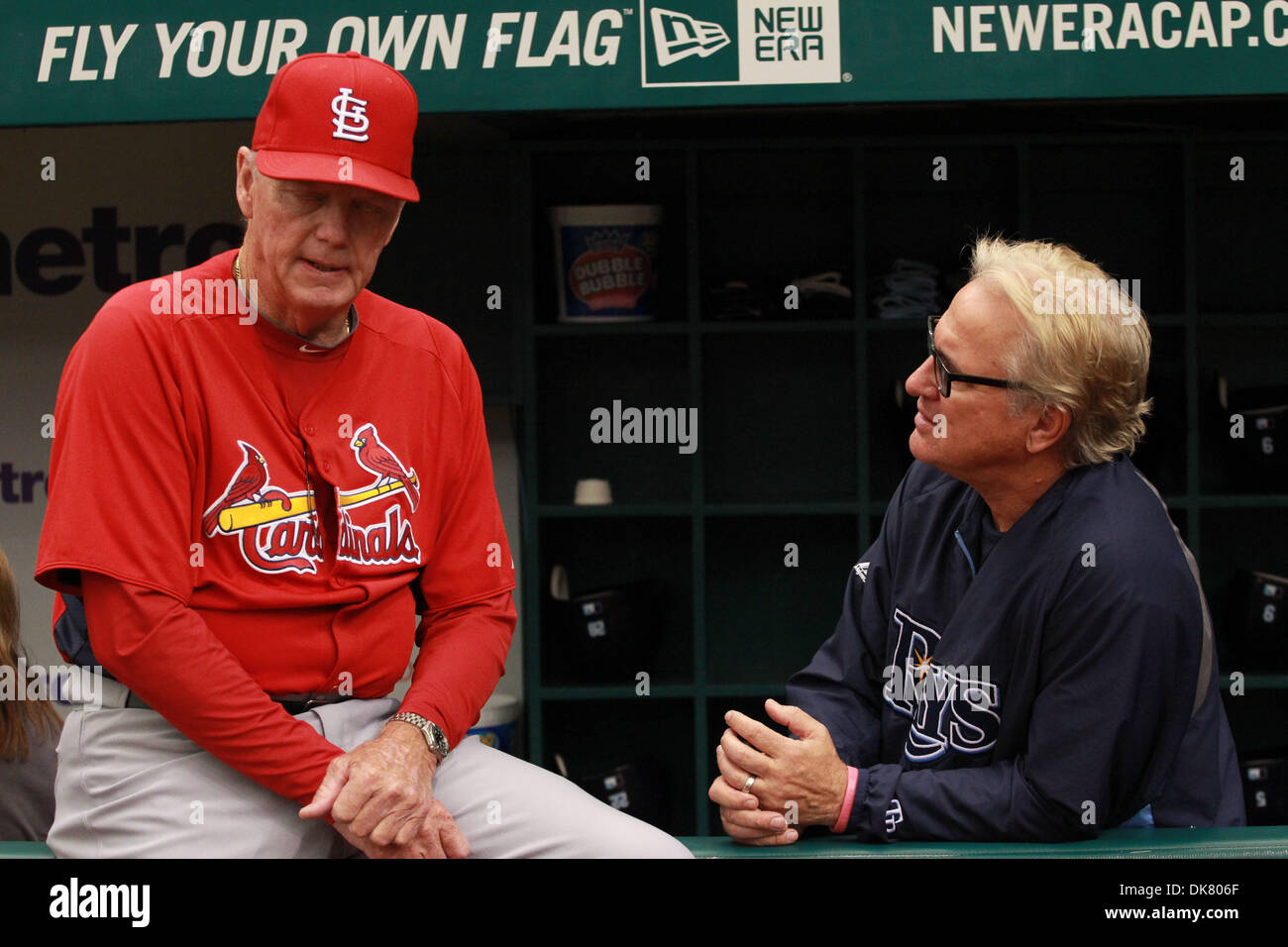 Pitching coach dave duncan hires stock photography and images Alamy