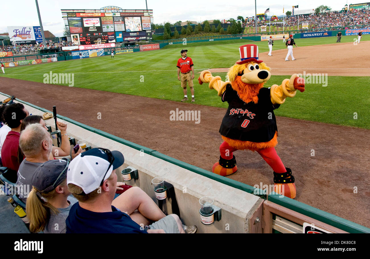 July 04, 2011 Albuquerque, New Mexico, USA The Albuquerque Isotopes