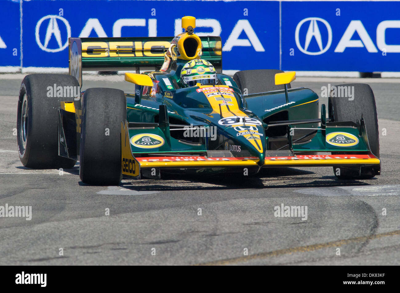 July 8, 2011 - Toronto, Ontario, Canada - Tony Kanaan driver of the #82 ...