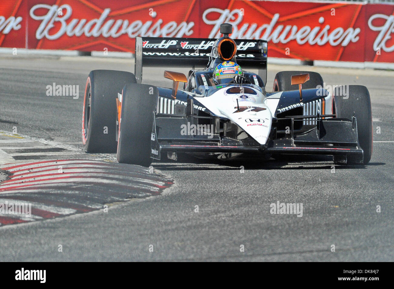 July 9, 2011 Toronto, Ontario, Canada Alex Tagliani driver of the