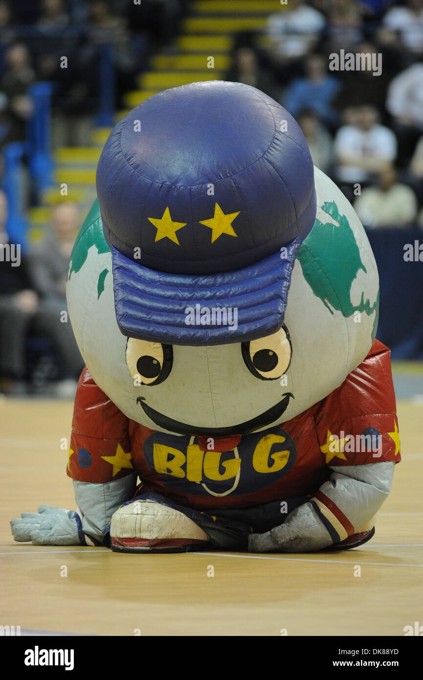 The Big G Mascot Of Harlem Globe Trotters Harlem Globetrotters Tour Held At Capital Fm Arena Nottingham England 21 03 12 Stock Photo Alamy