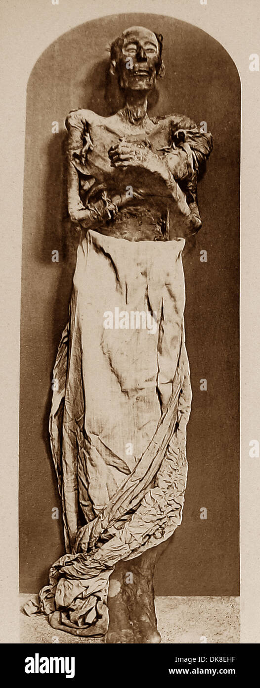 Egypt Ramesses II Mummy Victorian period Stock Photo - Alamy