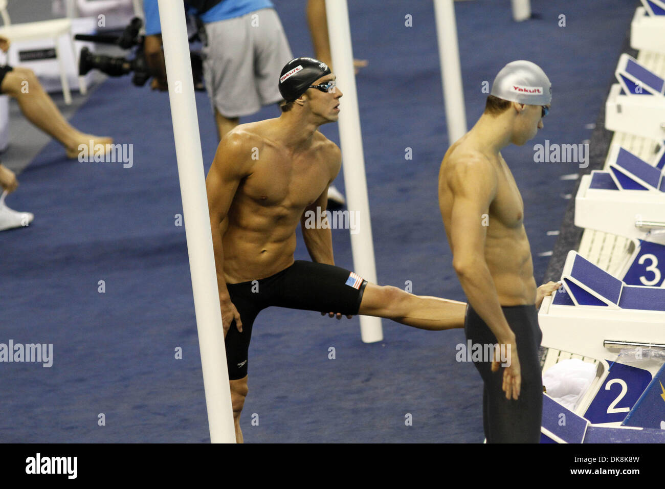 July 26, 2011 Shanghai, China MICHAEL PHELPS gets ready at the