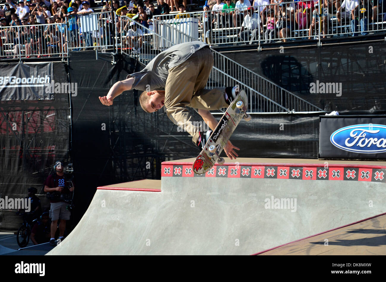 July 28, 2011 - Los Angeles, California, U.S. - Pro Skateboarder RAVEN