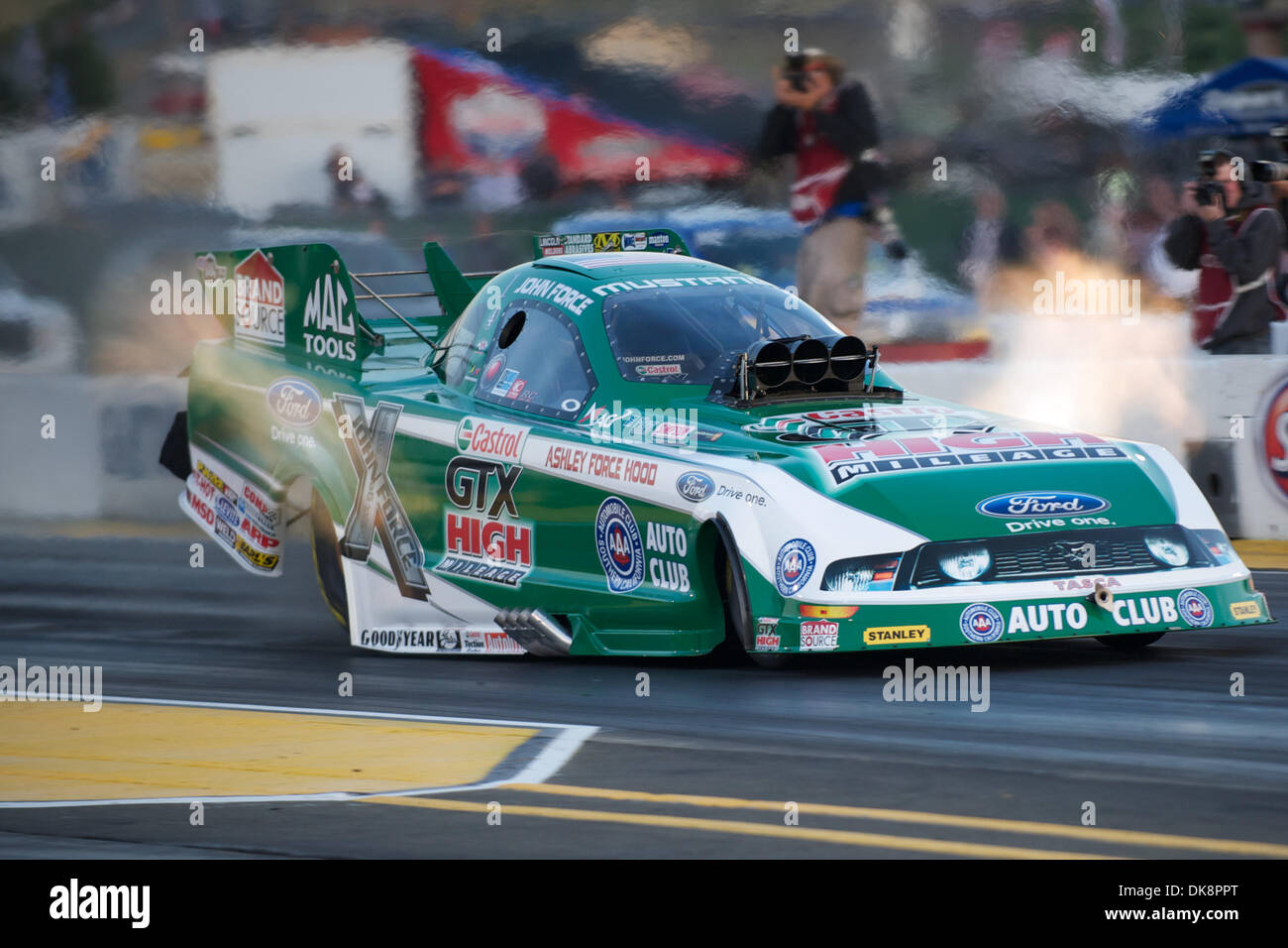July 29, 2011 Sonoma, California, U.S Funny Car driver John Force