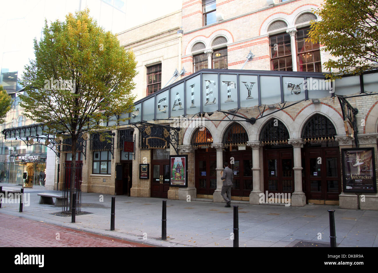 Gaiety Theatre in Dublin Stock Photo