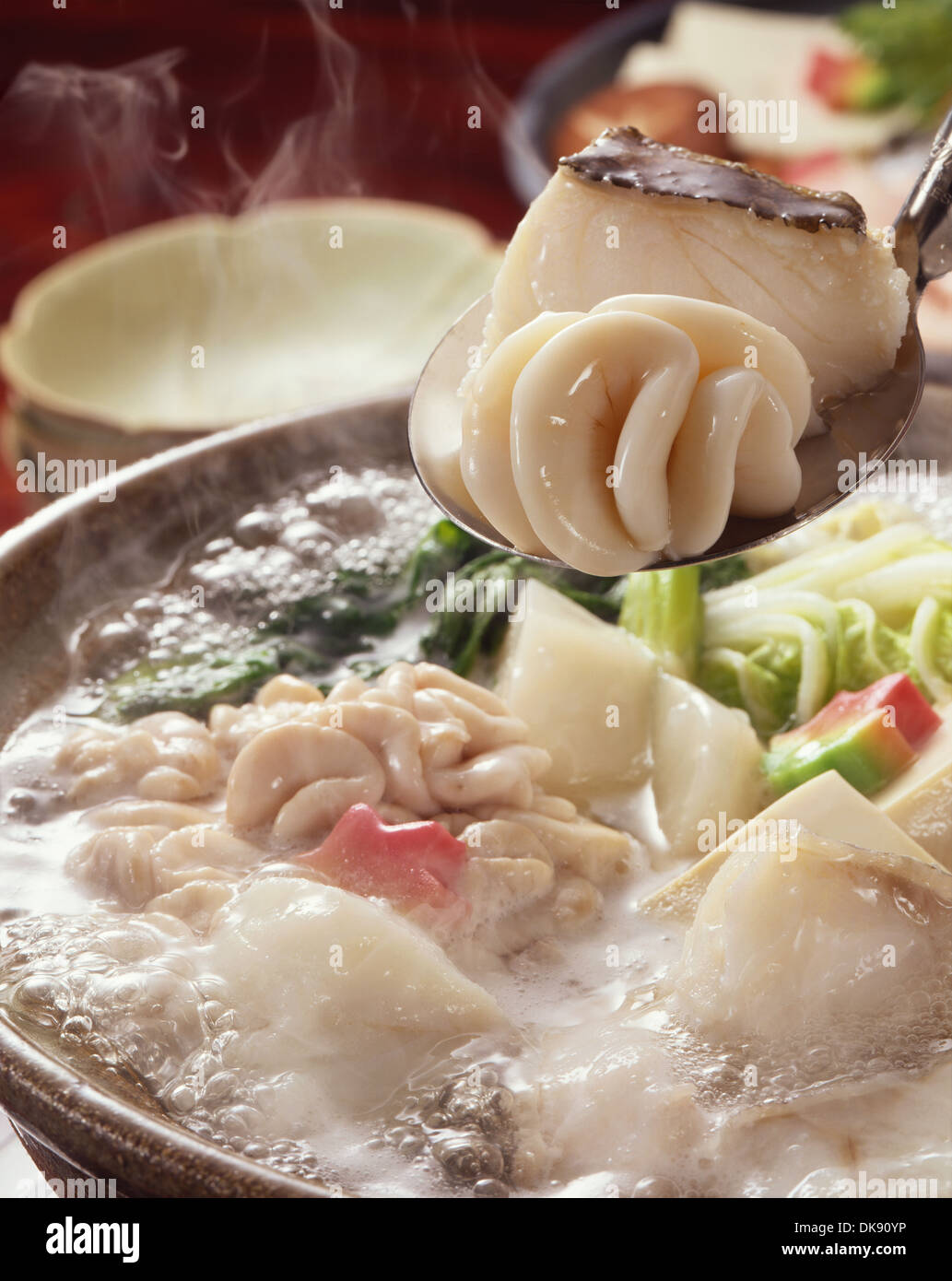 Japanese style fish stew Stock Photo - Alamy