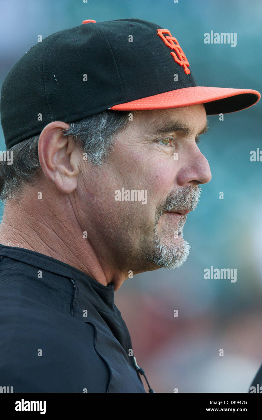 Bruce Bochey San Francisco Giants MLB Coach and Manager Signed 8" x  10" Photo