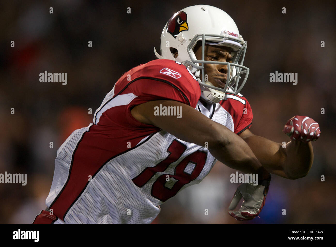 Aug. 11, 2011 - Oakland, California, U.S - Cardinals wide receiver
