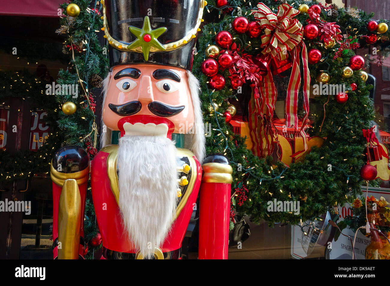 christmas toy soldier and fur tree outside nyc restaurant stock image - Outdoor Toy Soldier Christmas Decorations christmas toy soldier and fur tree outside nyc restaurant stock image - Outdoor Toy Soldier Christmas Decorations