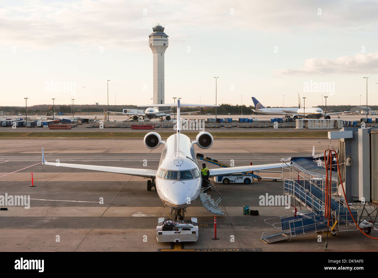 United Express jet (Trans State Airways) Bombardier CRJ700 series