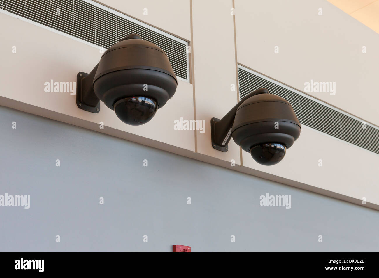 Security cameras Philadelphia International Airport Stock Photo Alamy