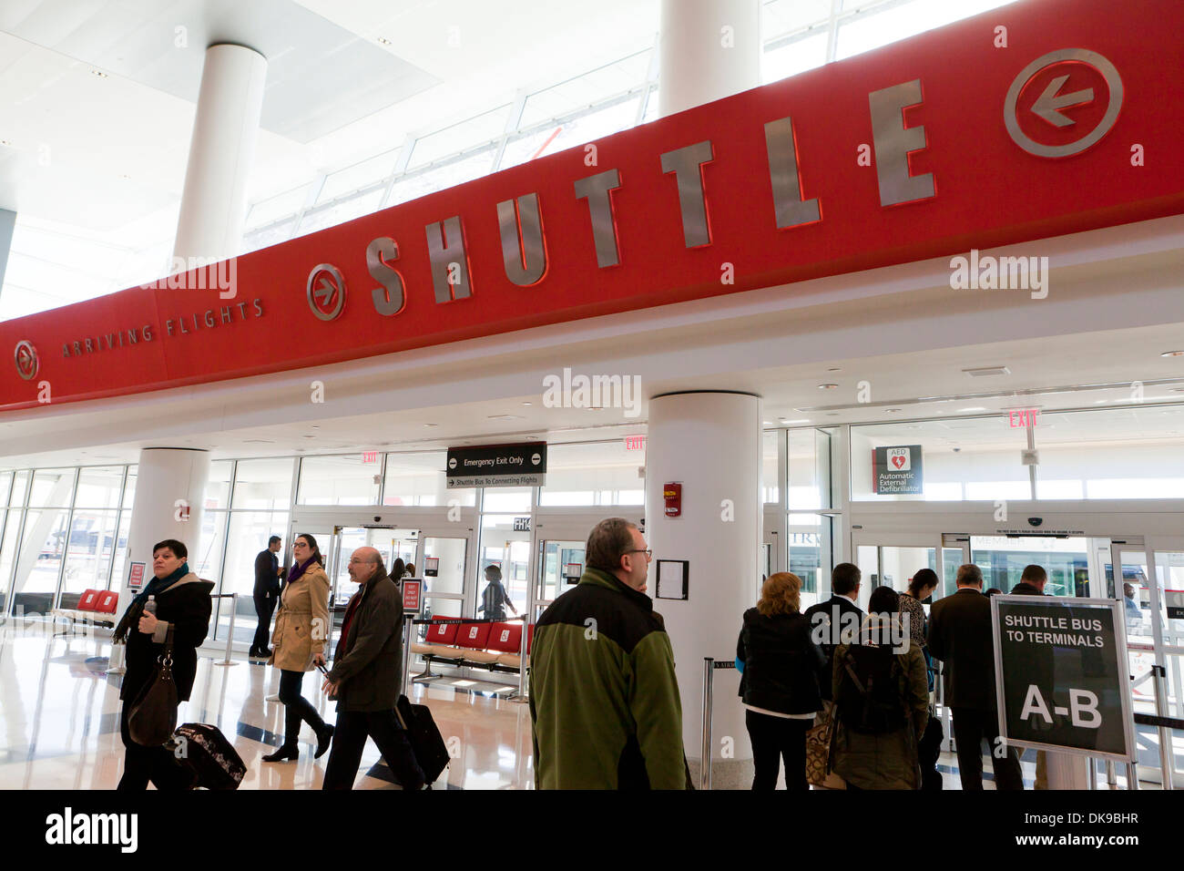 Airport shuttle station Philadelphia International Airport (PHL
