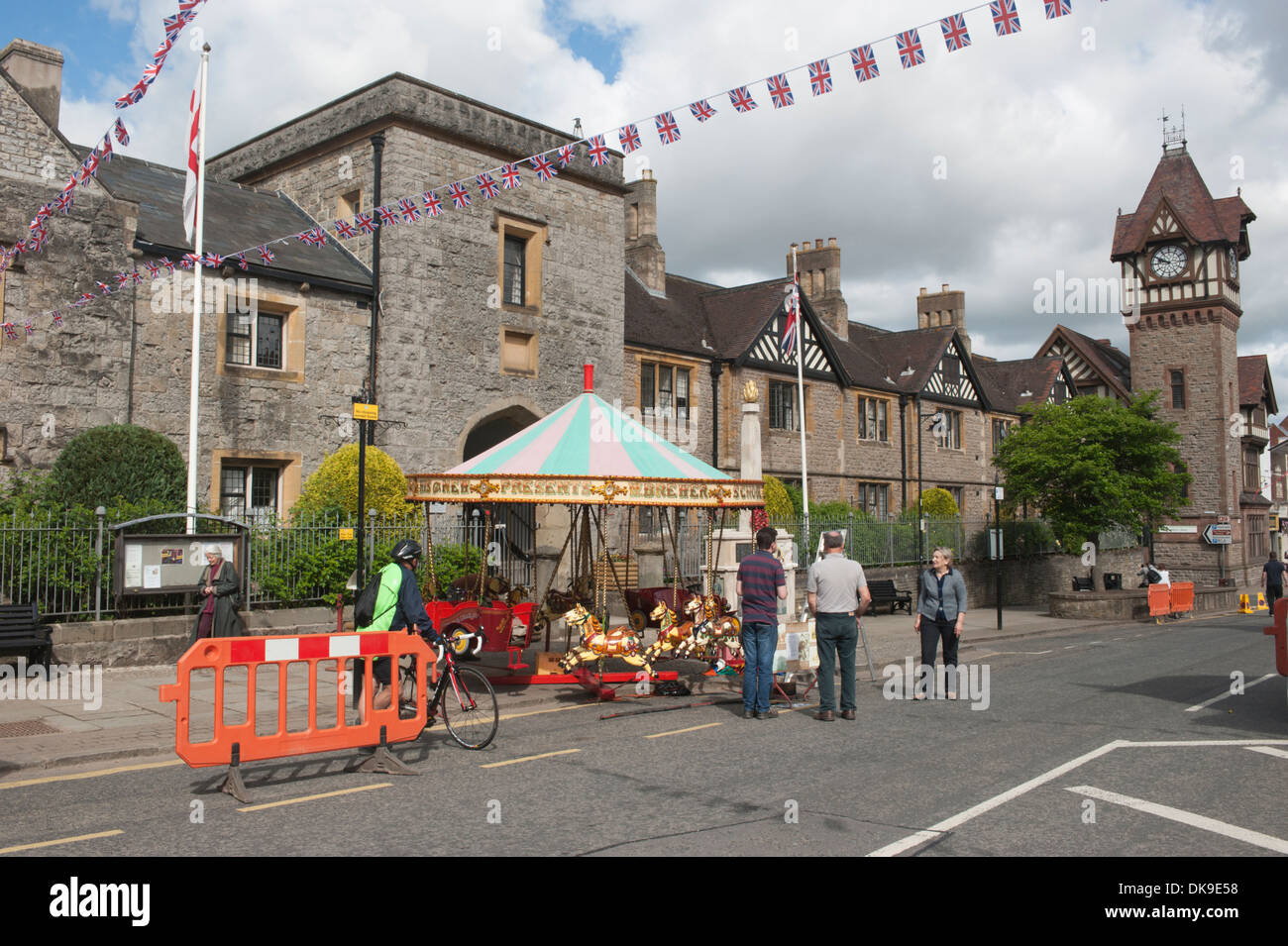 Ox Roast festival in Ledbury Stock Photo Alamy