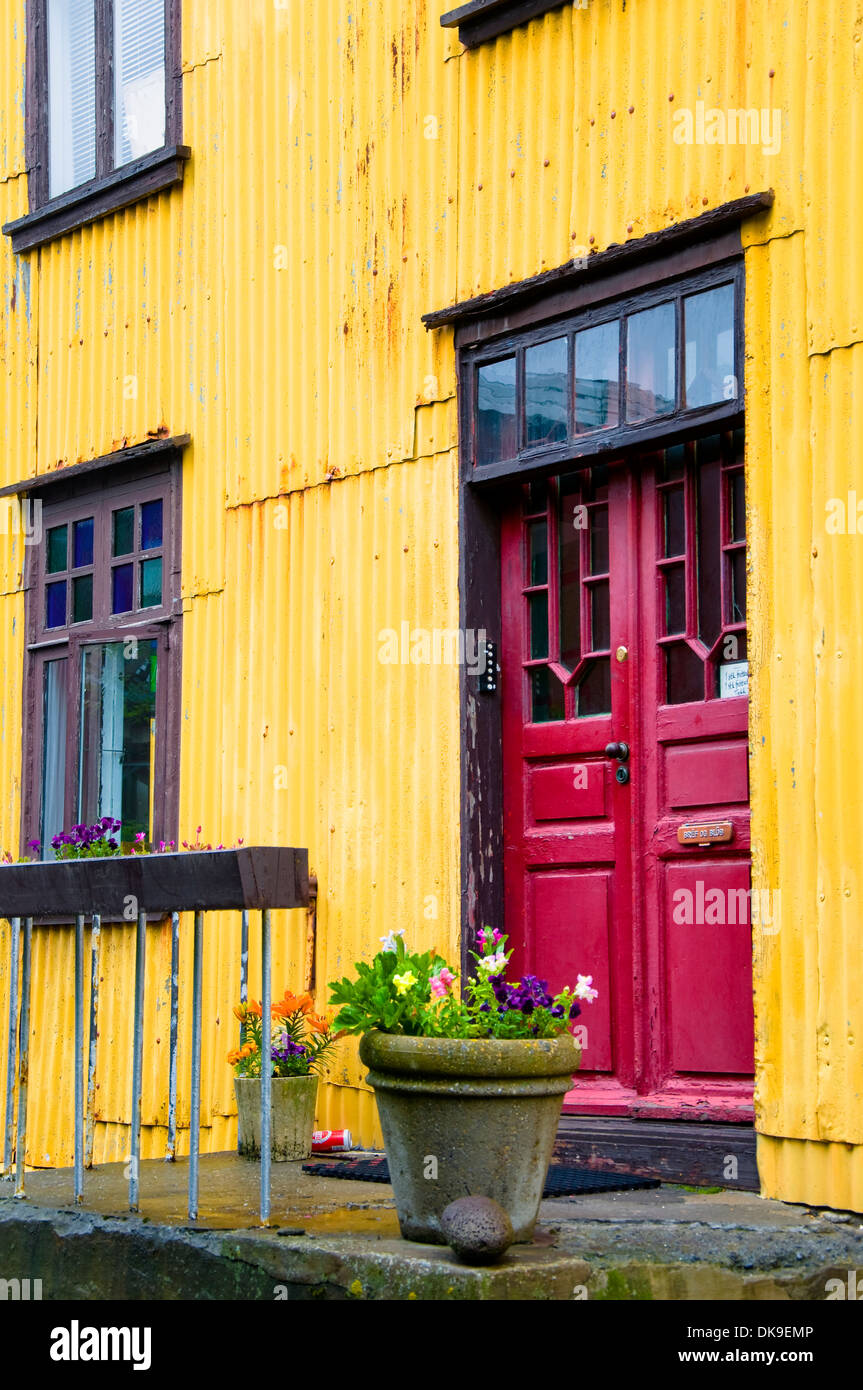 Colourful Houses, Reykjavik, Iceland Stock Photo Alamy