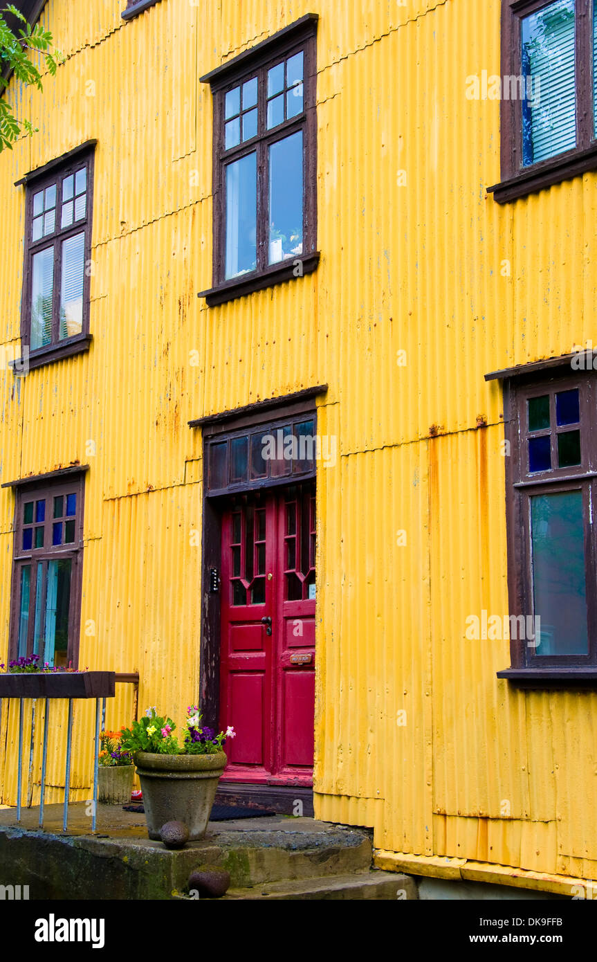 Colourful Houses, Reykjavik, Iceland Stock Photo Alamy